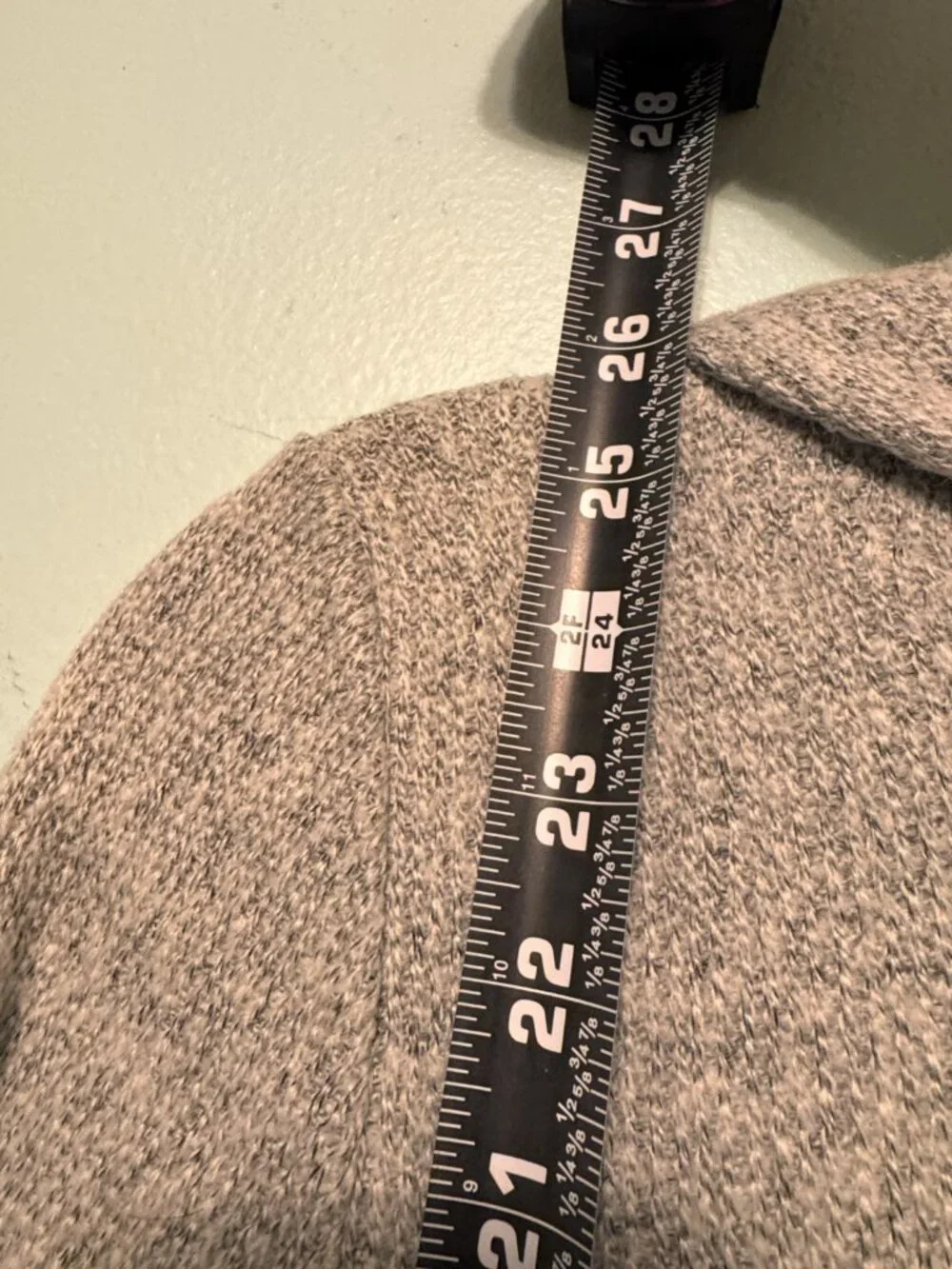 LOFT Soft Knit Hooded Sweater Pullover Heather Gray Size XS - JK0503